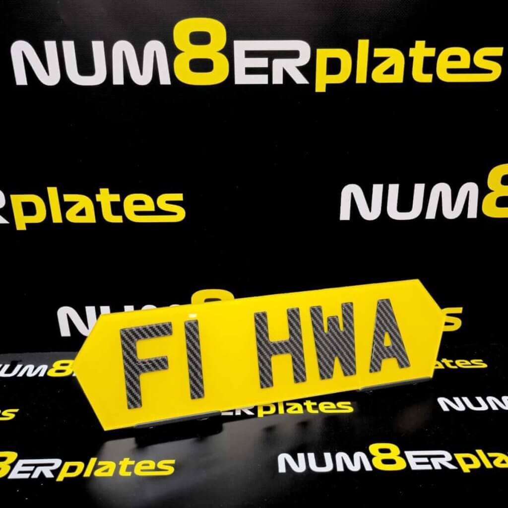 Custom hex show plate